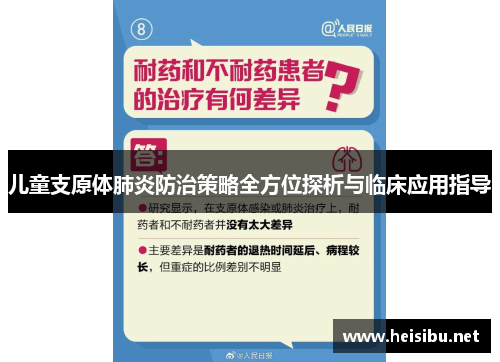 儿童支原体肺炎防治策略全方位探析与临床应用指导
